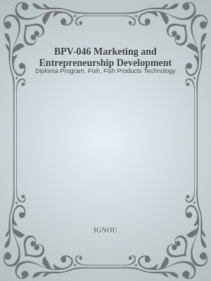 BPV-046 Marketing and Entrepreneurship Development